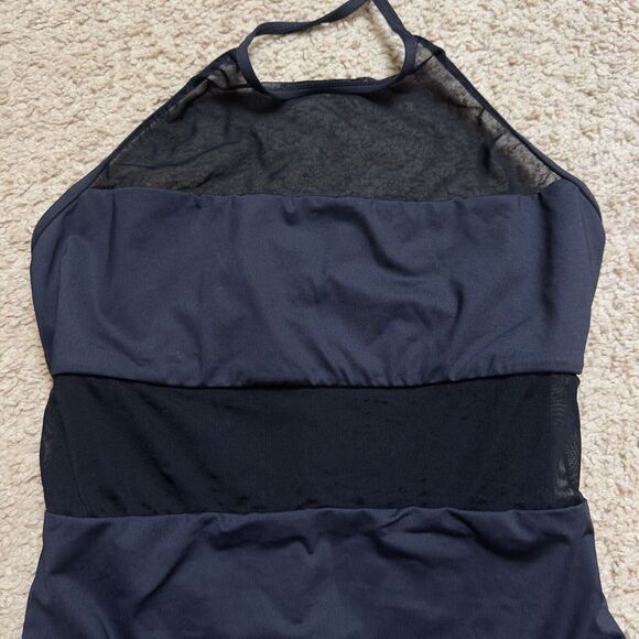 La Blanca Poppy Red Halter One Piece Swimsuit Size‎ 6 Black Summer Bathing-suit - Picture 11 of 11